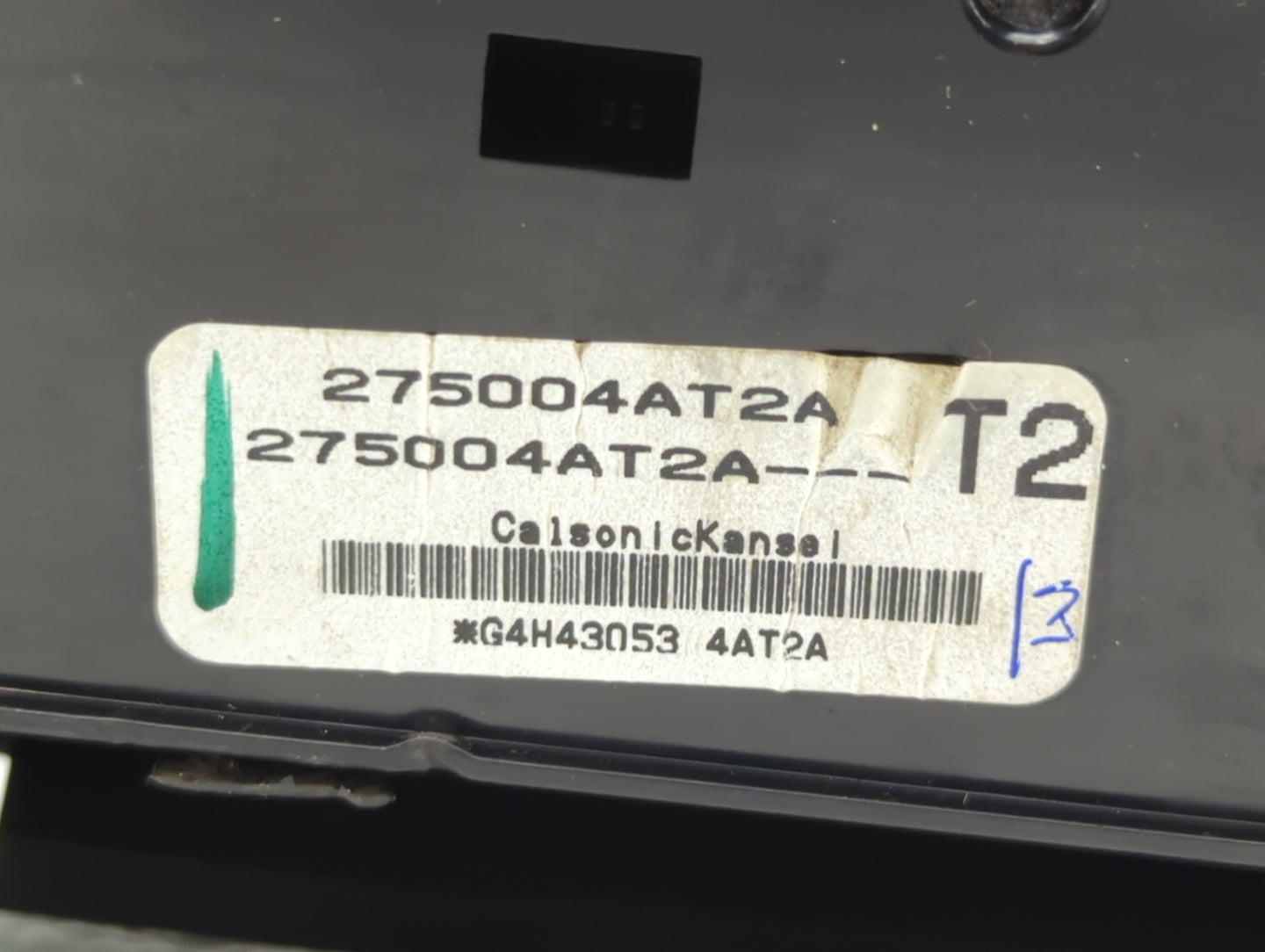 2015-2017 Nissan Sentra Climate Control Module Temperature AC/Heater Replacement P/N:275004AF2B 275004AT2A Fits OEM Used Aut