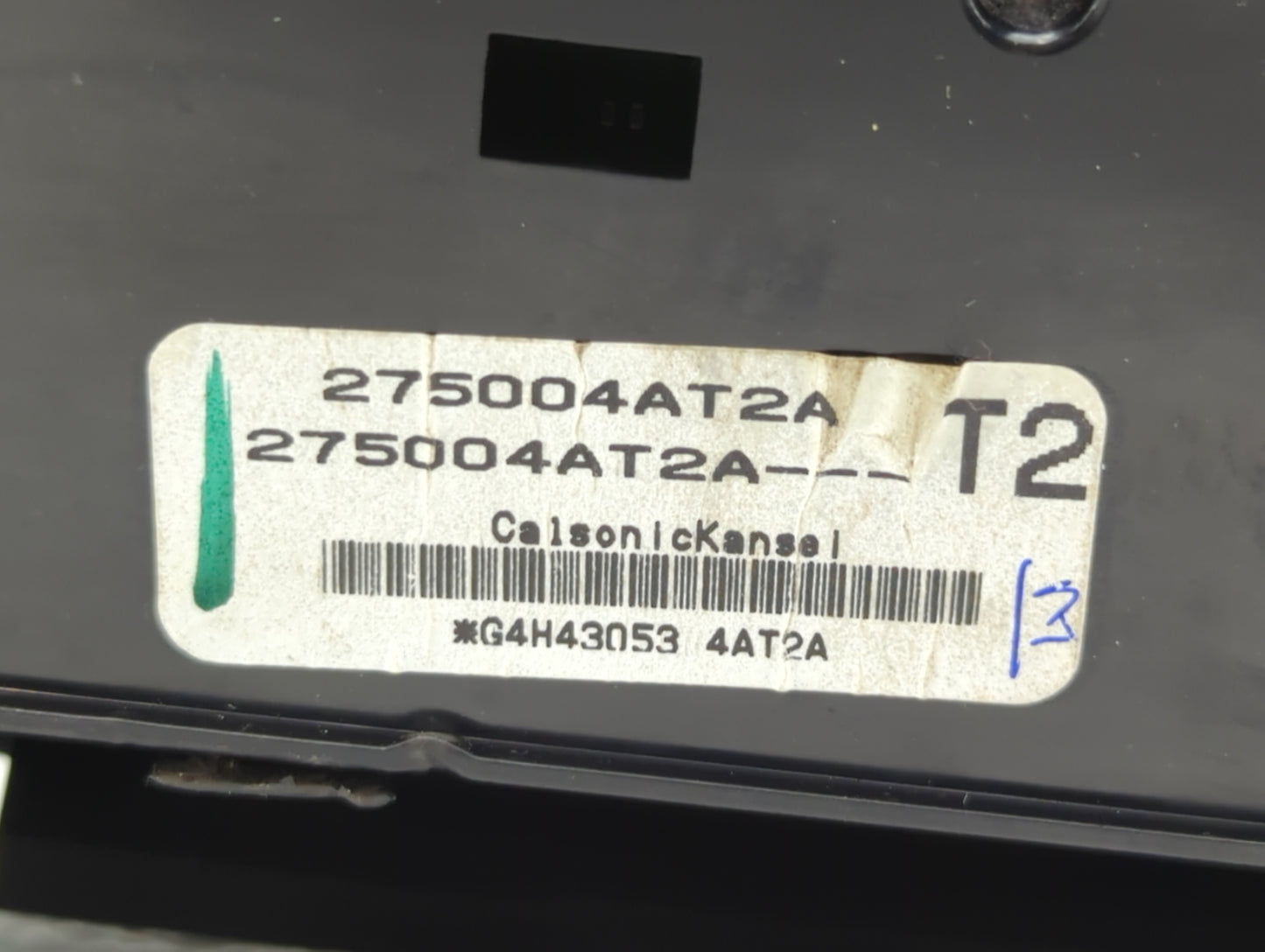 2015-2017 Nissan Sentra Climate Control Module Temperature AC/Heater Replacement P/N:275004AF2B 275004AT2A Fits OEM Used Aut