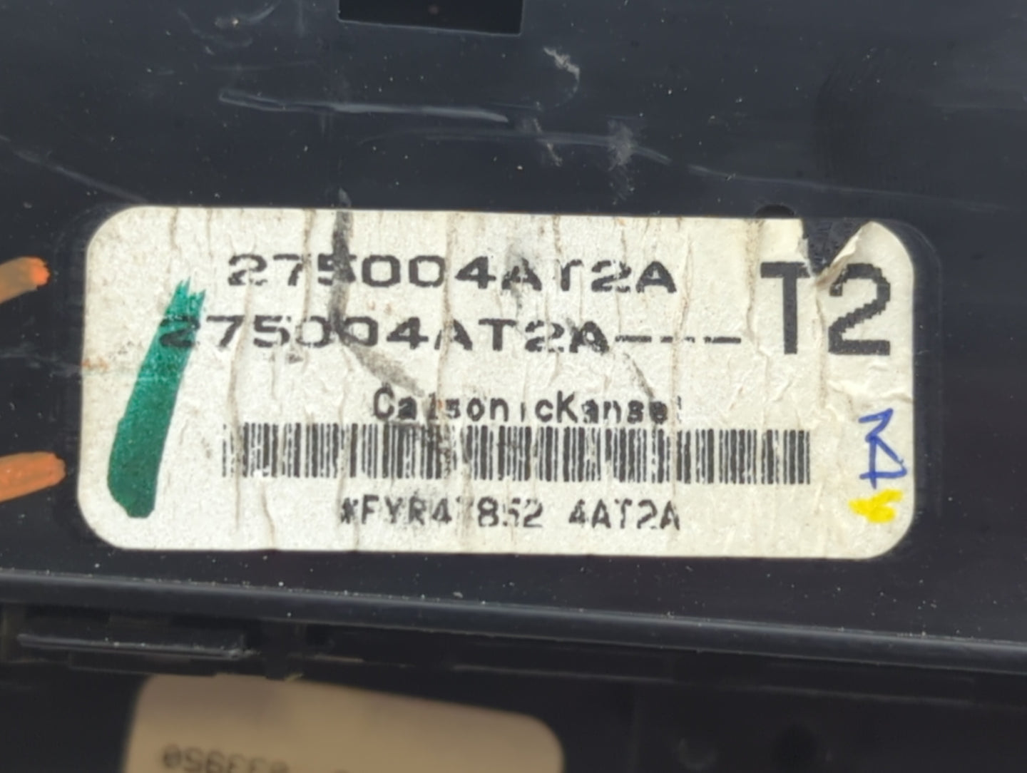 2015-2017 Nissan Sentra Climate Control Module Temperature AC/Heater Replacement P/N:275004AF2B 275004AT2A Fits OEM Used Aut