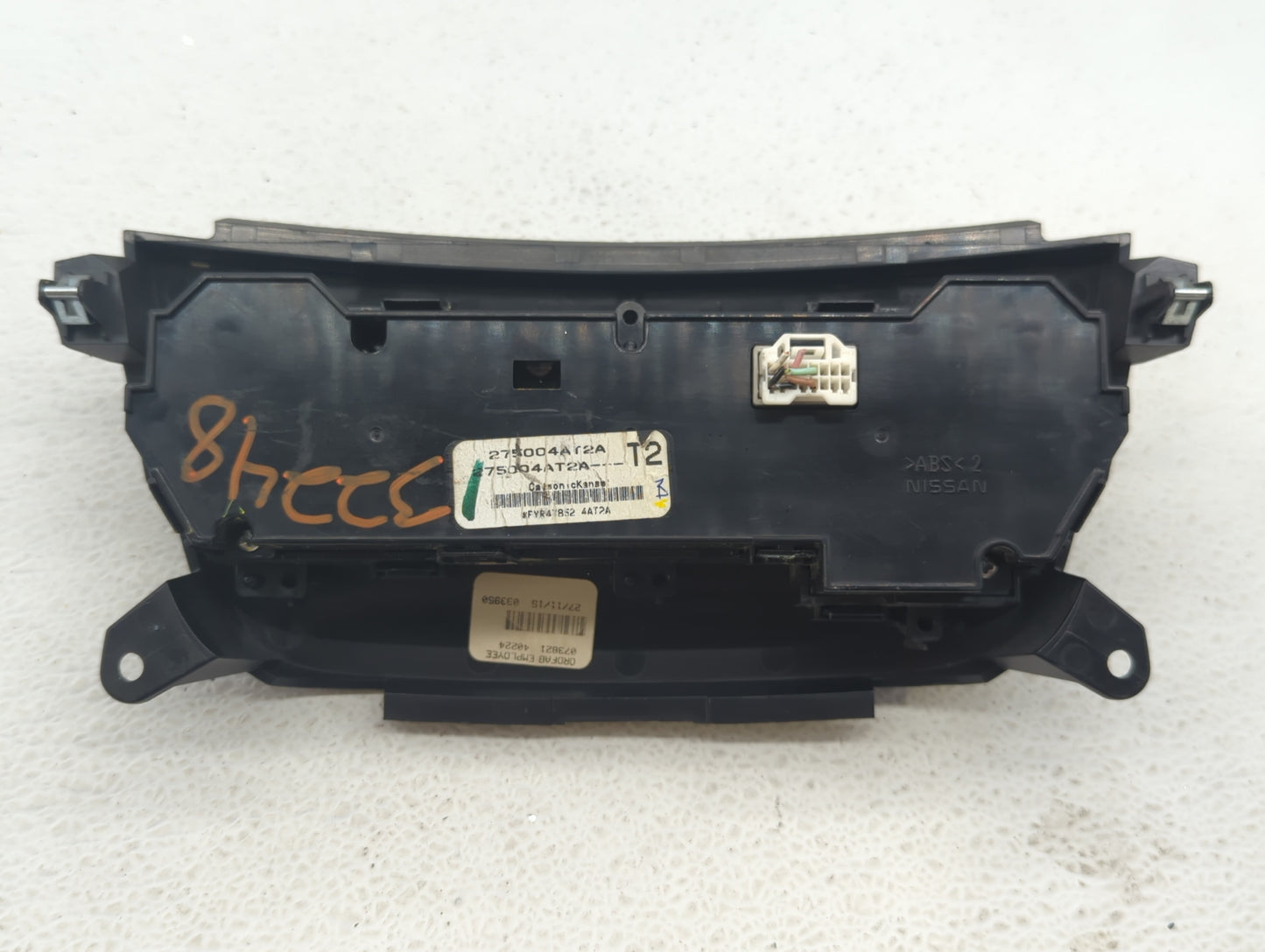 2015-2017 Nissan Sentra Climate Control Module Temperature AC/Heater Replacement P/N:275004AF2B 275004AT2A Fits OEM Used Aut