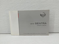 2015 Nissan Sentra Owners Manual Book Guide OEM Used Auto Parts - Oemusedautoparts1.com