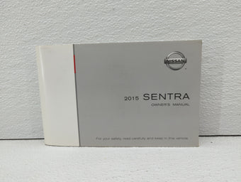 compare product 2015 Nissan Sentra Owners Manual Book Guide OEM Used Auto Parts