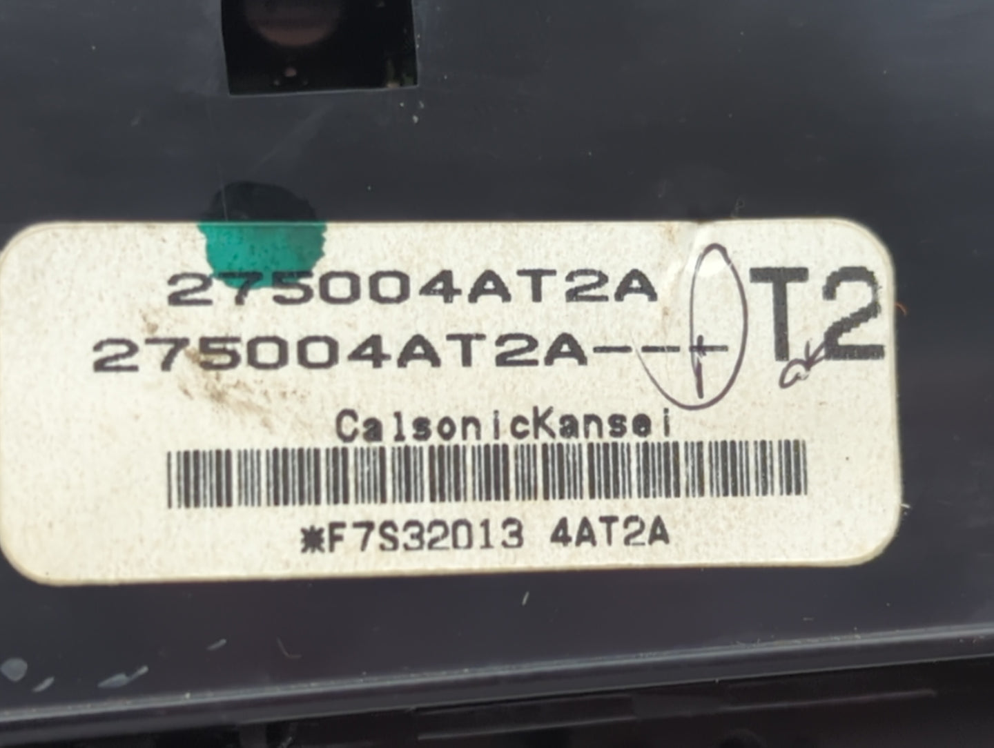2015-2017 Nissan Sentra Climate Control Module Temperature AC/Heater Replacement P/N:275004AF2B 275004AT2A Fits OEM Used Aut