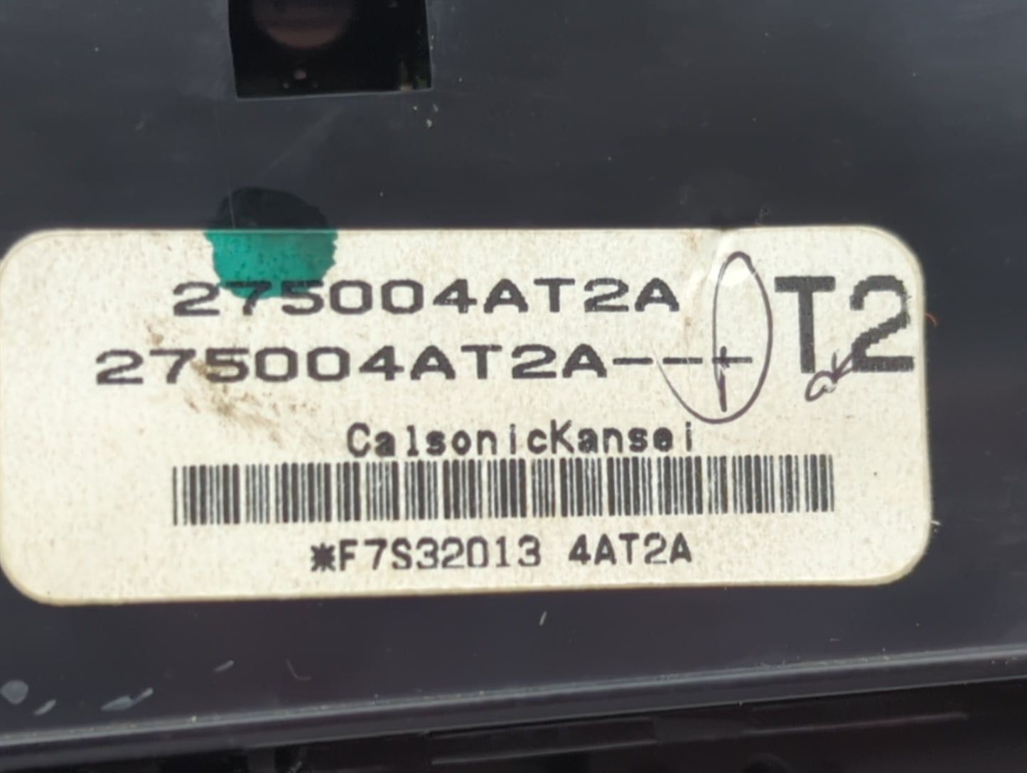 2015-2017 Nissan Sentra Climate Control Module Temperature AC/Heater Replacement P/N:275004AF2B 275004AT2A Fits OEM Used Aut