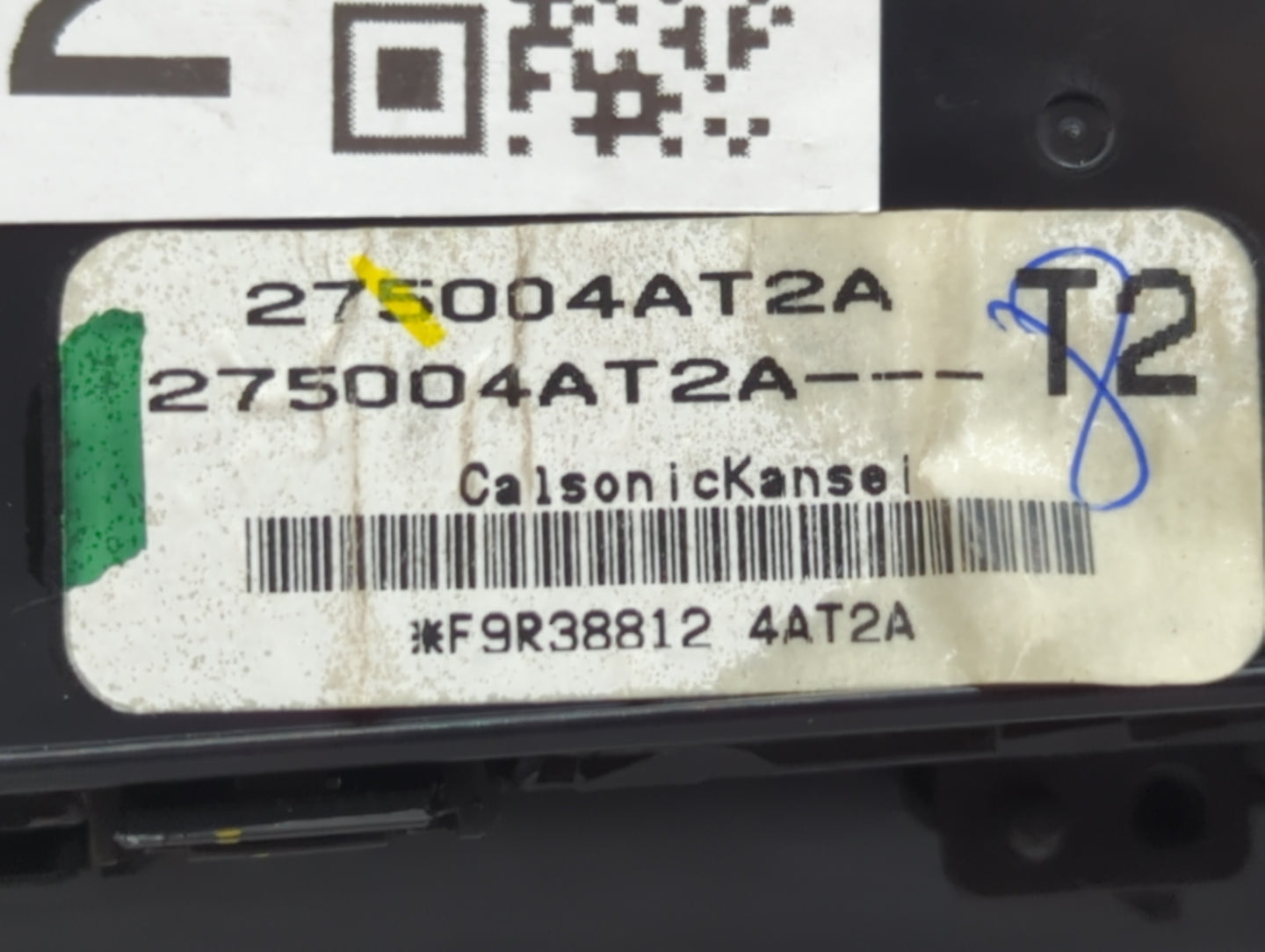 2015-2017 Nissan Sentra Climate Control Module Temperature AC/Heater Replacement P/N:275004AF2B 275004AT2A Fits OEM Used Aut