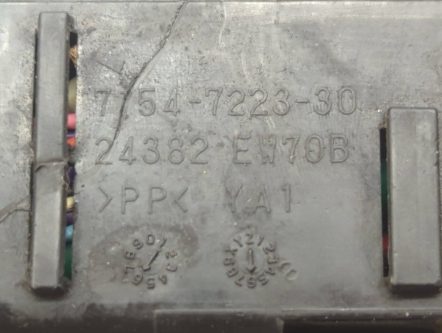 2013-2019 Nissan Sentra Fusebox Fuse Box Panel Relay Module P/N:24382 EW70B 284B7 3SG1C Fits OEM Used Auto Parts - Oemusedau