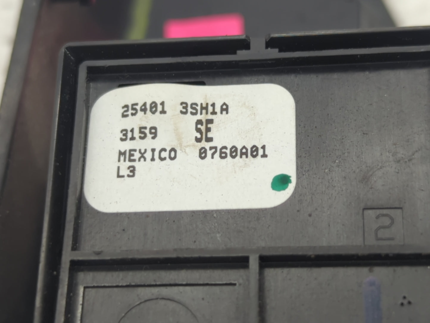 2013-2019 Nissan Sentra Master Power Window Switch Replacement Driver Side Left P/N:25411 1KA5A 25401 3SH1A Fits OEM Used Au