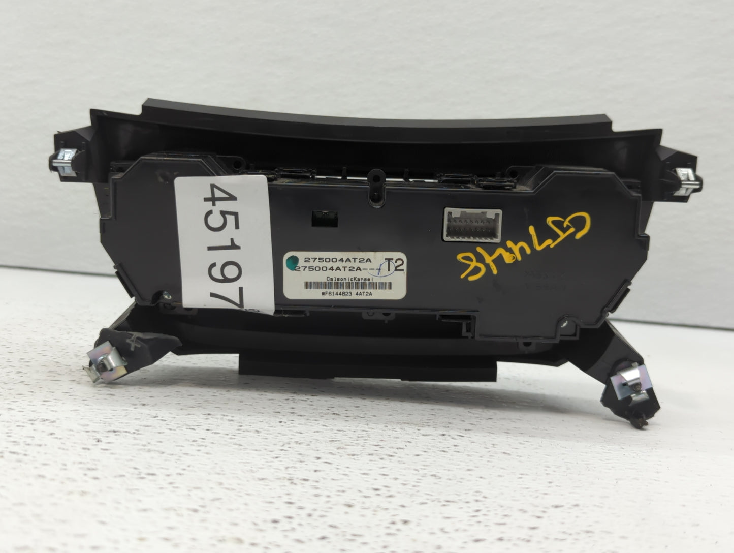 2015-2017 Nissan Sentra Climate Control Module Temperature AC/Heater Replacement P/N:275004AF2B 275004AT2A Fits OEM Used Aut