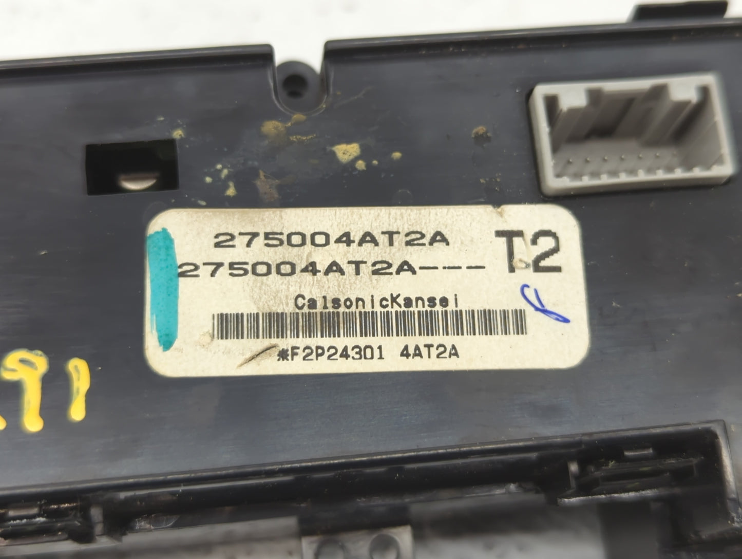 2015-2017 Nissan Sentra Climate Control Module Temperature AC/Heater Replacement P/N:275004AF2B 275004AT2A Fits OEM Used Aut