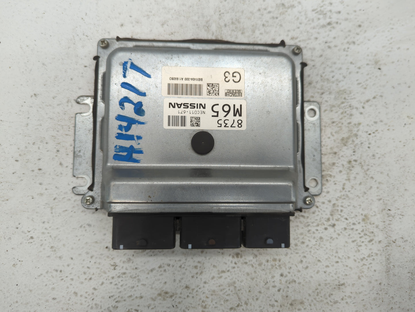 2013-2015 Nissan Sentra PCM Engine Control Computer ECU ECM PCU OEM P/N:NEC011-671 NEC007-682, NEC010-013 Fits Fits 2013 201