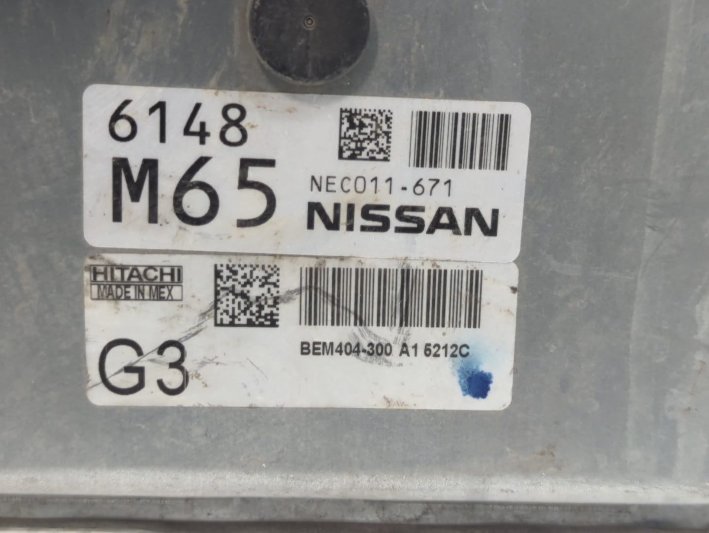 2013-2015 Nissan Sentra PCM Engine Control Computer ECU ECM PCU OEM P/N:NEC011-671 NEC007-682, NEC010-013 Fits Fits 2013 201