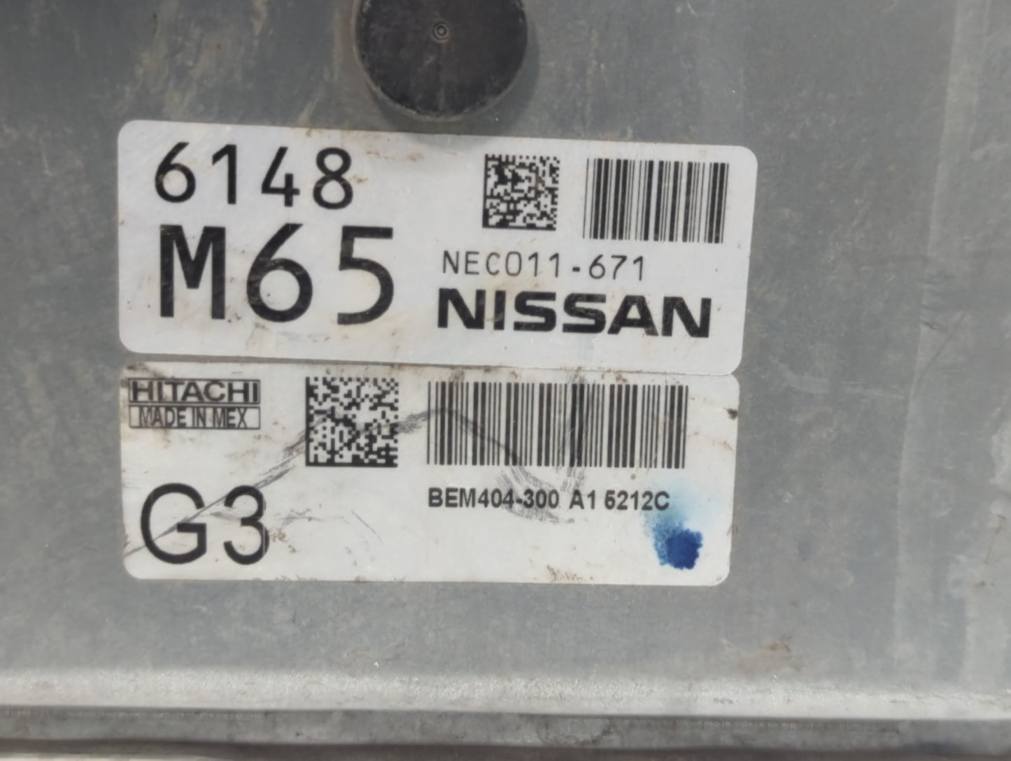 2013-2015 Nissan Sentra PCM Engine Control Computer ECU ECM PCU OEM P/N:NEC011-671 NEC007-682, NEC010-013 Fits Fits 2013 201