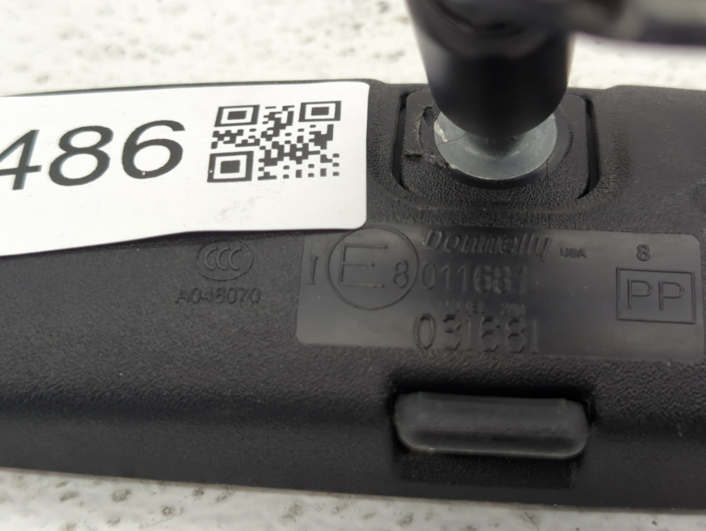 2007-2022 Nissan Sentra Interior Rear View Mirror Replacement OEM P/N:E8011681 031681 Fits OEM Used Auto Parts - Oemusedauto