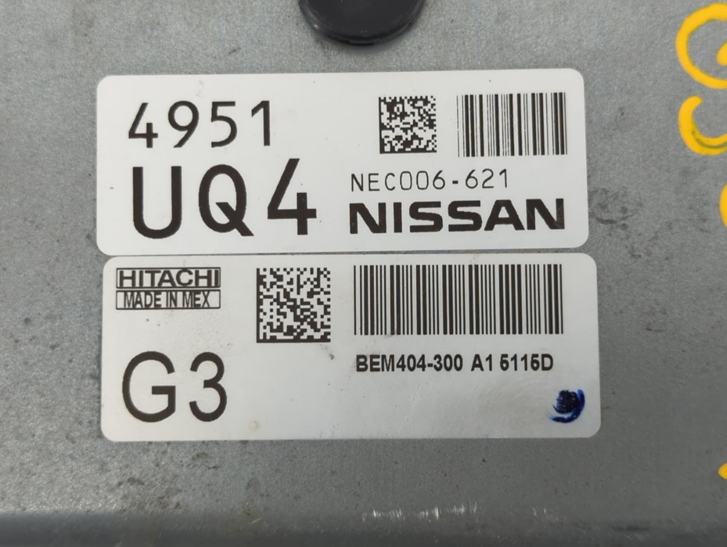 2013-2015 Nissan Sentra PCM Engine Control Computer ECU ECM PCU OEM P/N:NEC006-621 NEC007-679, NEC007-682 Fits Fits 2013 201