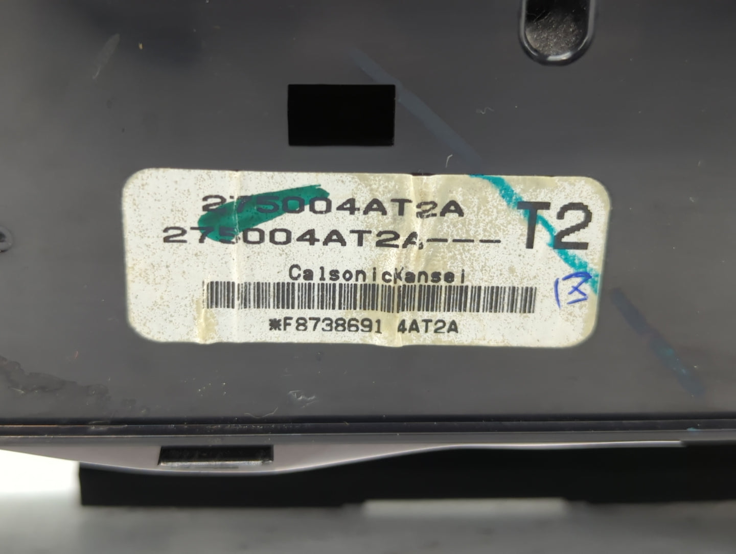 2015-2017 Nissan Sentra Climate Control Module Temperature AC/Heater Replacement P/N:275004AT2A 275004AF2B Fits OEM Used Aut