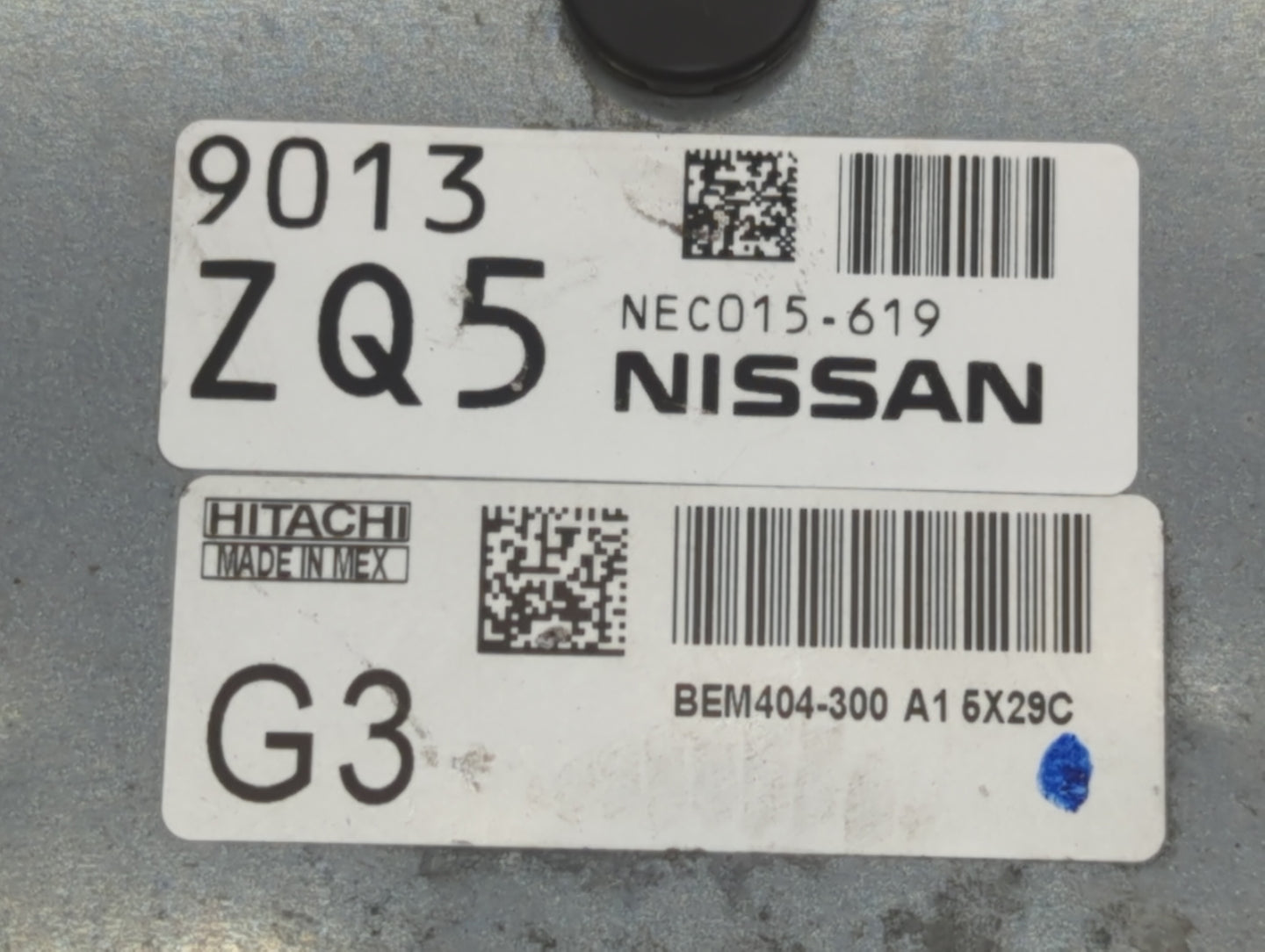 2013-2015 Nissan Sentra PCM Engine Control Computer ECU ECM PCU OEM P/N:NEC015-619 NEC009-636, NEC017-042 Fits Fits 2013 201