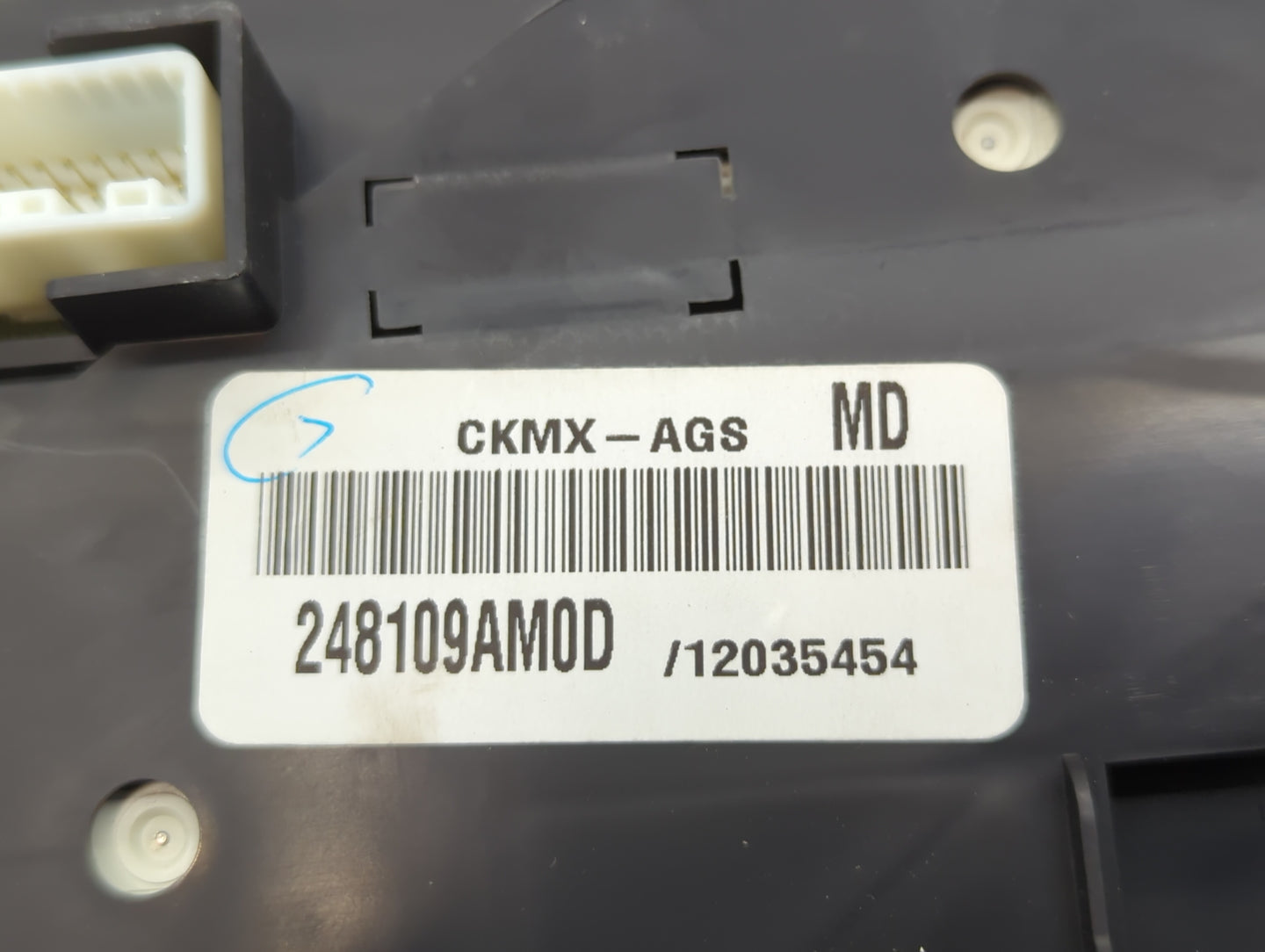 2014-2015 Nissan Sentra Instrument Cluster Speedometer Gauges P/N:248109AM0D Miles: Fits Fits 2014 2015 OEM Used Auto Parts 