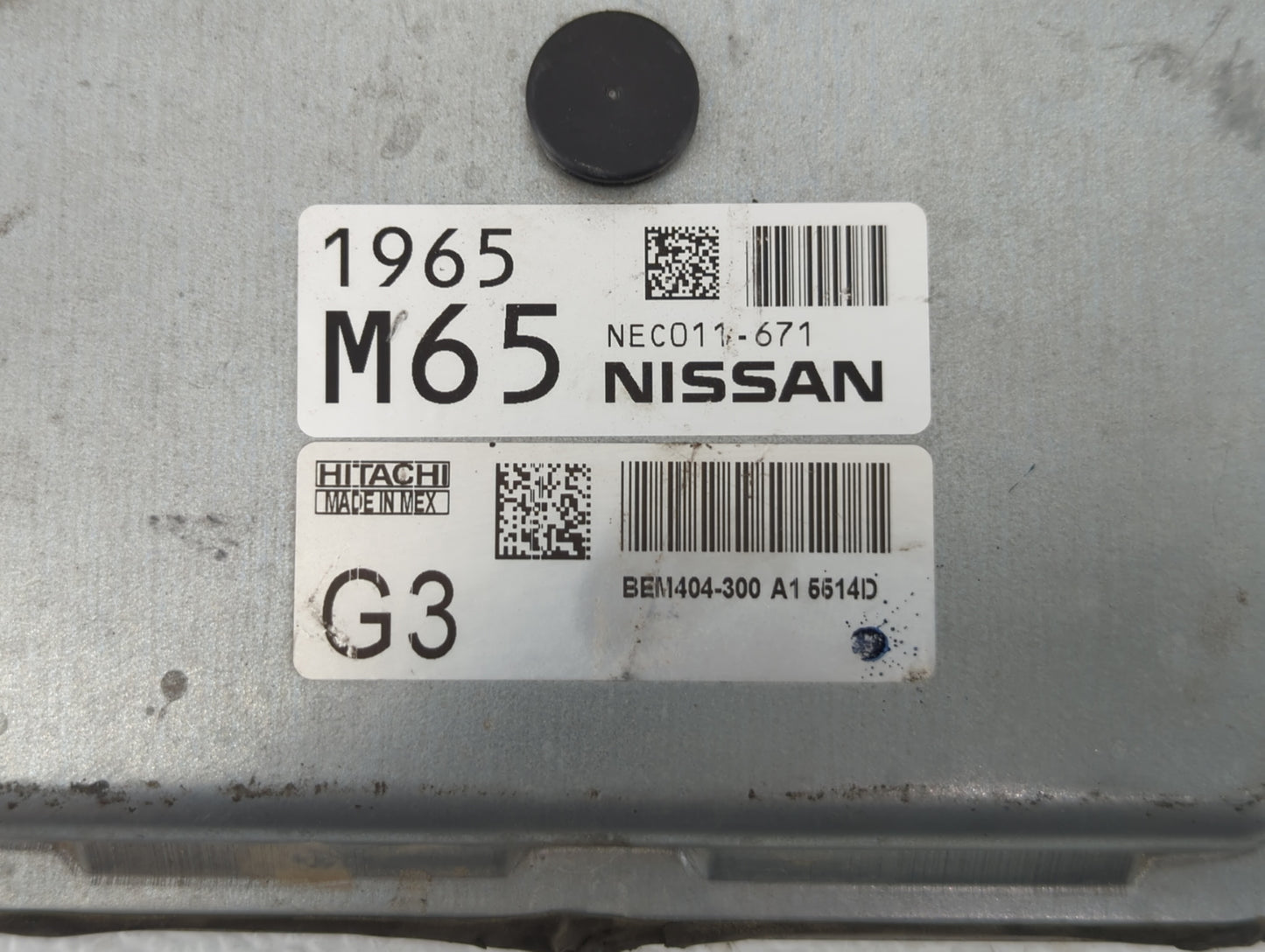 2013-2015 Nissan Sentra PCM Engine Control Computer ECU ECM PCU OEM P/N:NEC011-671 NEC015-619, NEC009-636 Fits Fits 2013 201