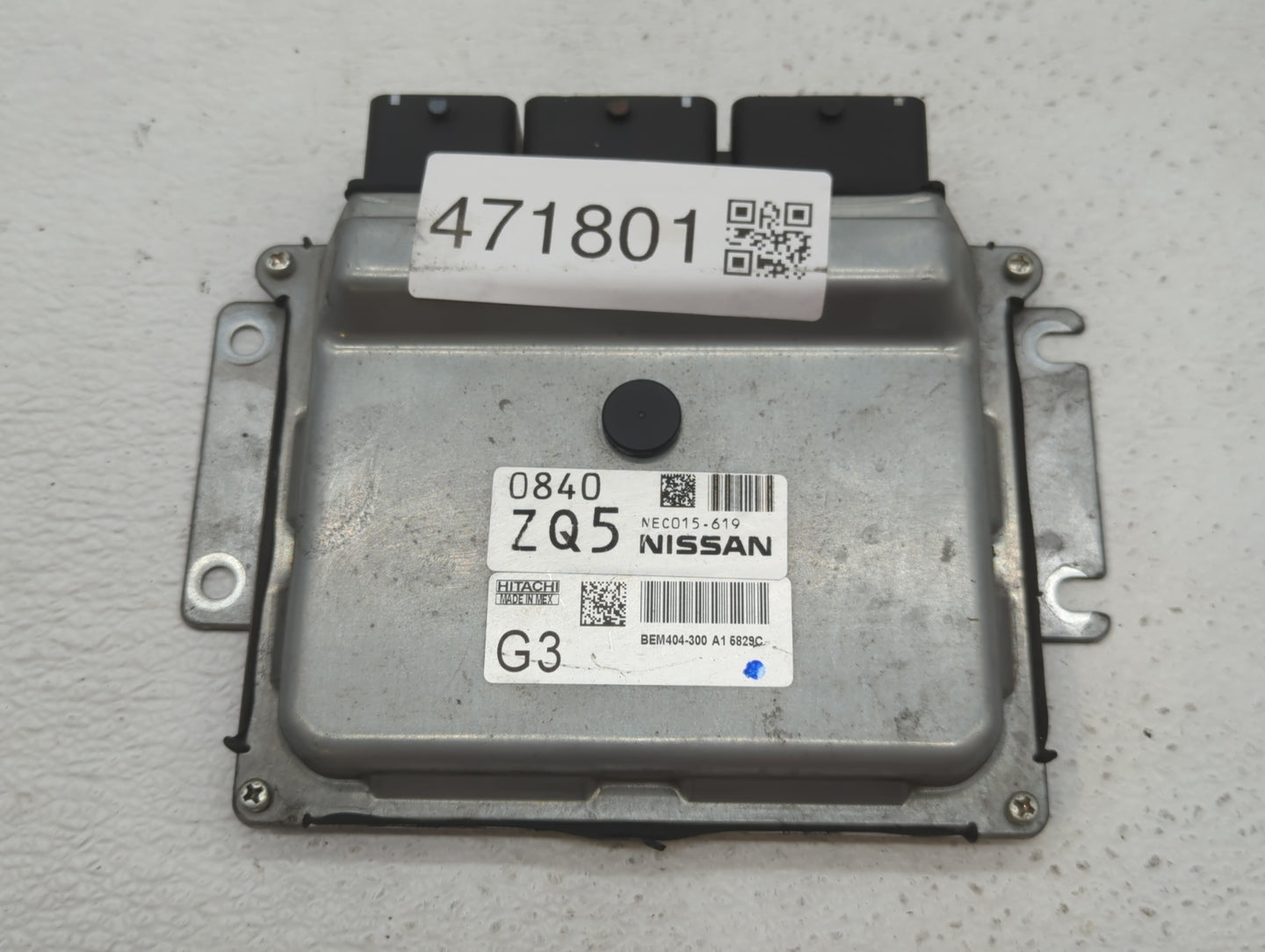 2013-2015 Nissan Sentra PCM Engine Control Computer ECU ECM PCU OEM P/N:NEC013-031 NEC011-671, NEC015-619 Fits Fits 2013 201