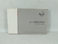 2015 Nissan Sentra Owners Manual Book Guide OEM Used Auto Parts - Oemusedautoparts1.com
