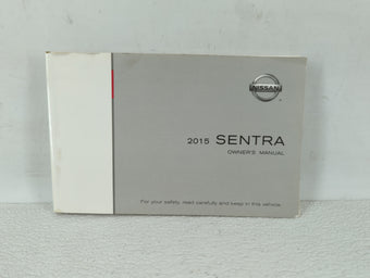 compare product 2015 Nissan Sentra Owners Manual Book Guide OEM Used Auto Parts