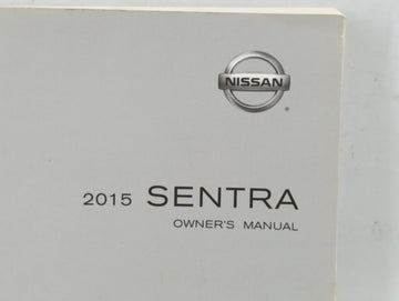 2015 Nissan Sentra Owners Manual Book Guide OEM Used Auto Parts