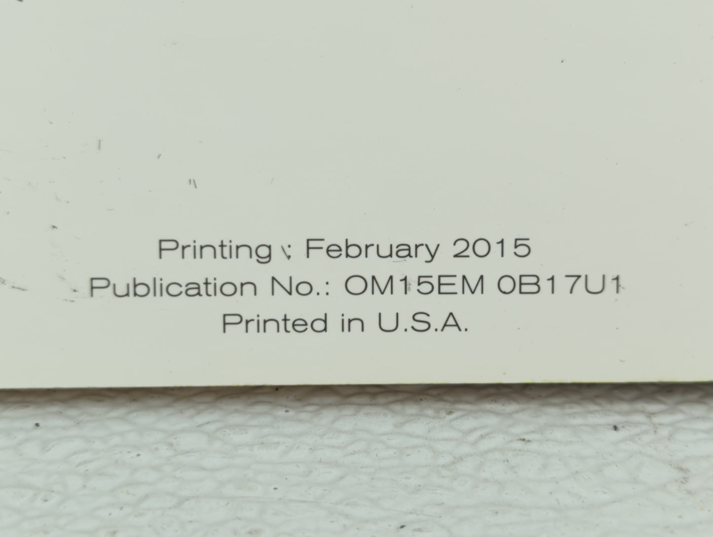 2015 Nissan Sentra Owners Manual Book Guide OEM Used Auto Parts - Oemusedautoparts1.com