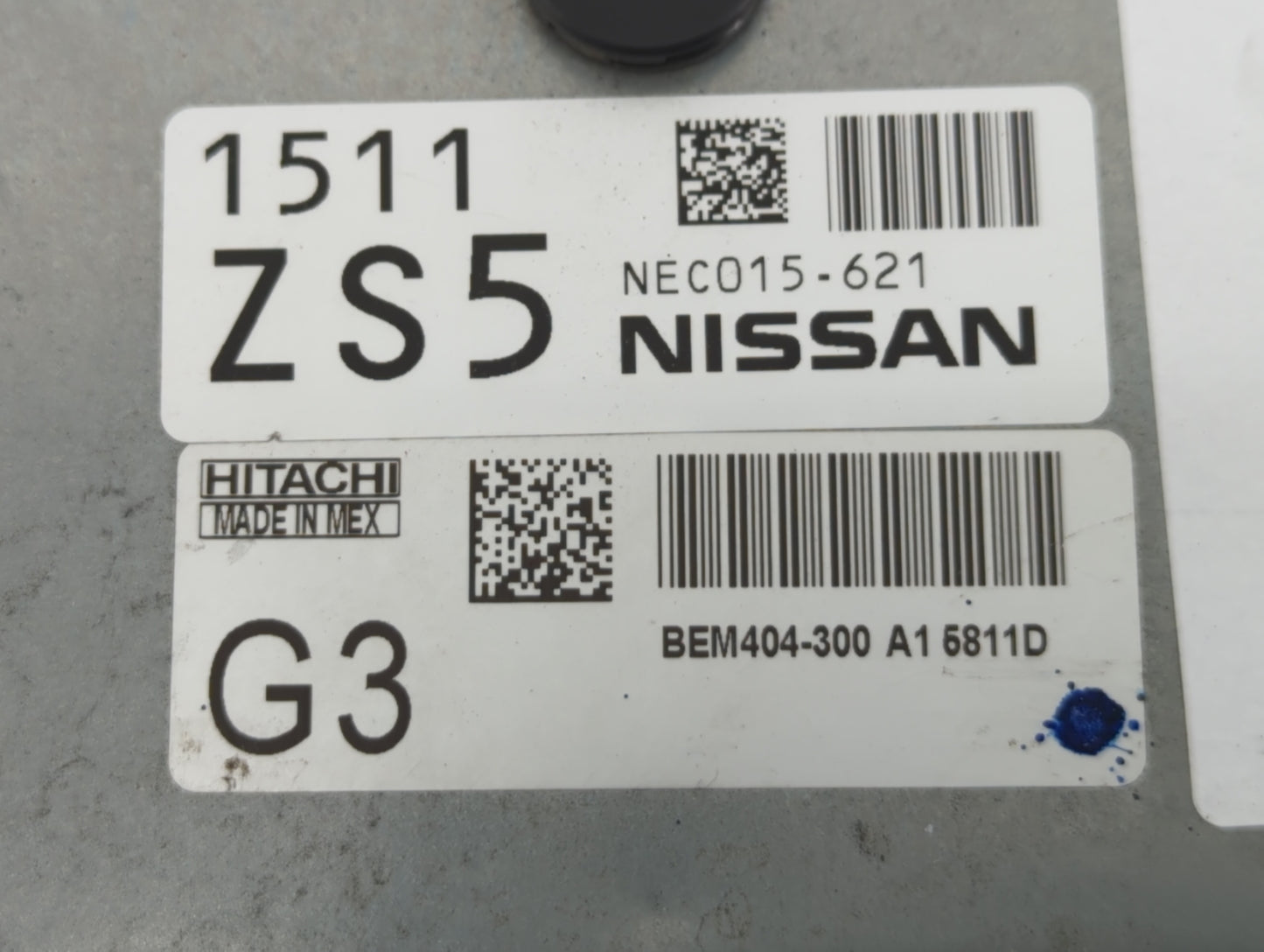 2013-2015 Nissan Sentra PCM Engine Control Computer ECU ECM PCU OEM P/N:NEC015-621 NEC005-664, NEC013-028 Fits Fits 2013 201