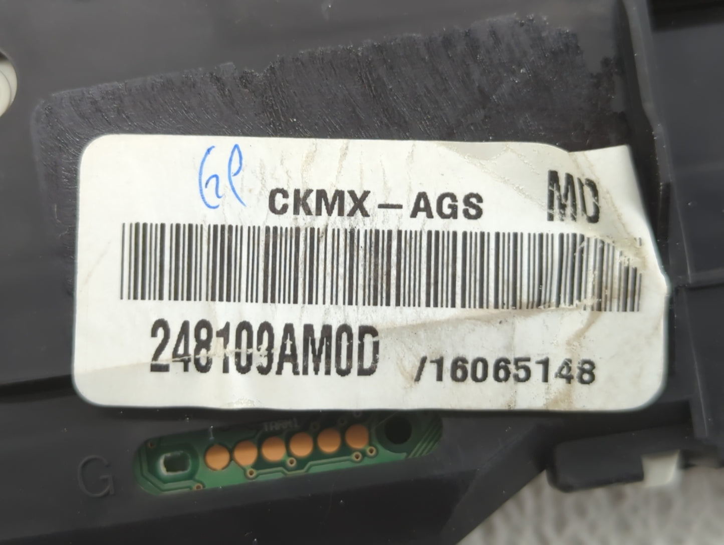 2014-2015 Nissan Sentra Instrument Cluster Speedometer Gauges P/N:248109AM0D Fits Fits 2014 2015 OEM Used Auto Parts - Oemus