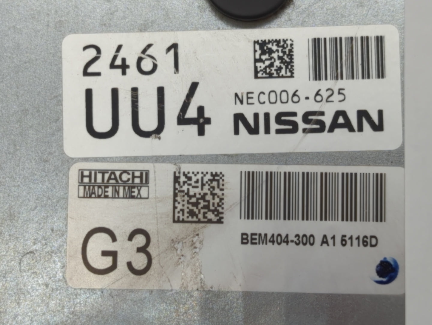 2013-2015 Nissan Sentra PCM Engine Control Computer ECU ECM PCU OEM P/N:NEC006-625 NEC009-637, NEC013-031 Fits Fits 2013 201