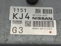 2013-2015 Nissan Sentra PCM Engine Control Computer ECU ECM PCU OEM P/N:NEC004-635 NEC009-637, NEC013-031 Fits Fits 2013 201