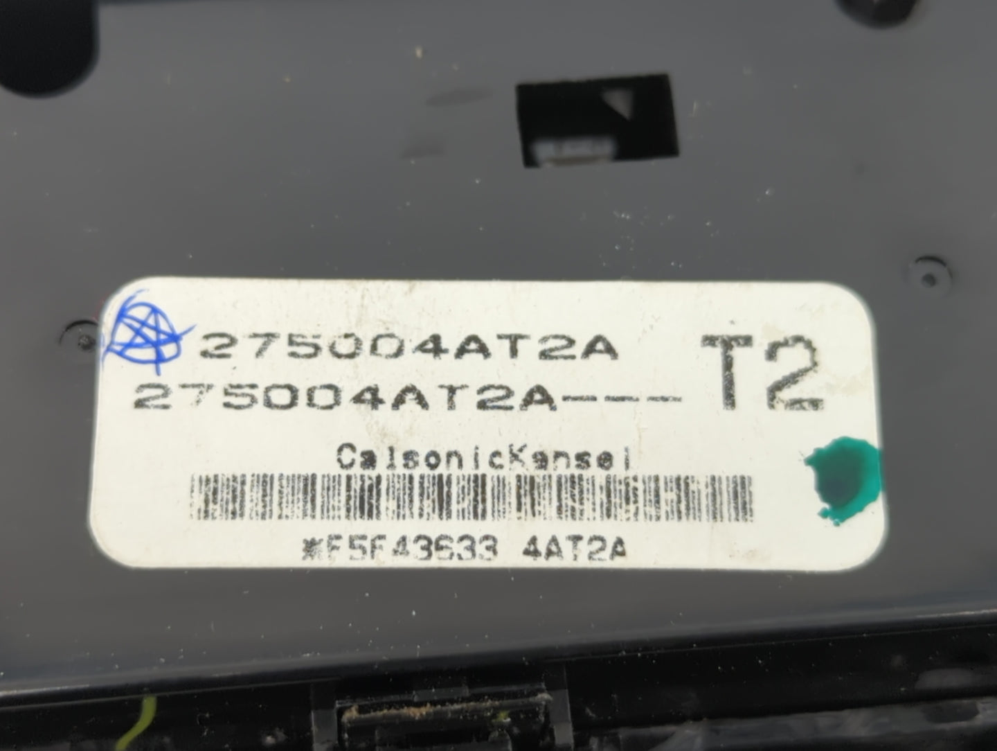 2015-2017 Nissan Sentra Climate Control Module Temperature AC/Heater Replacement P/N:275004AT2A Fits Fits 2015 2016 2017 OEM