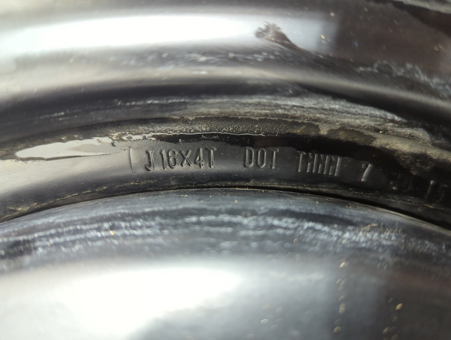 2013-2015 Nissan Sentra Spare Donut Tire Wheel Rim Oem 5038438 - Oemusedautoparts1.com