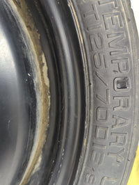 2013-2015 Nissan Sentra Spare Donut Tire Wheel Rim Oem 5038438 - Oemusedautoparts1.com