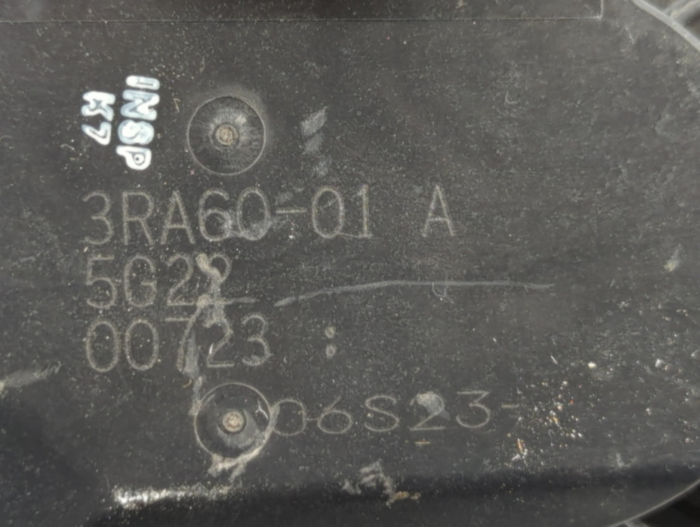 2013-2019 Nissan Sentra Throttle Body P/N:3RA60-01 A Fits Fits 2013 2014 2015 2016 2017 2018 2019 OEM Used Auto Parts - Oemu