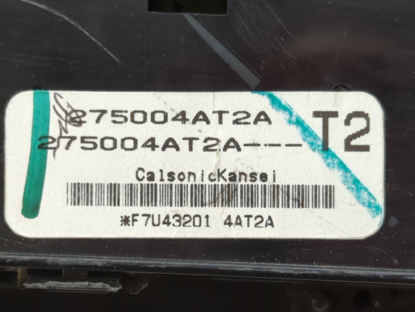 2015-2017 Nissan Sentra Climate Control Module Temperature AC/Heater Replacement P/N:275004AT2A Fits Fits 2015 2016 2017 OEM