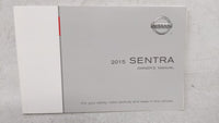 2015 Nissan Sentra Owners Manual Book Guide OEM Used Auto Parts - Oemusedautoparts1.com
