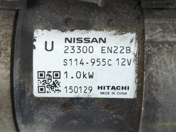 2013-2019 Nissan Sentra Car Starter Motor Solenoid OEM P/N:23300 EN22B Fits Fits 2013 2014 2015 2016 2017 2018 2019 2020 OEM Used Auto Parts