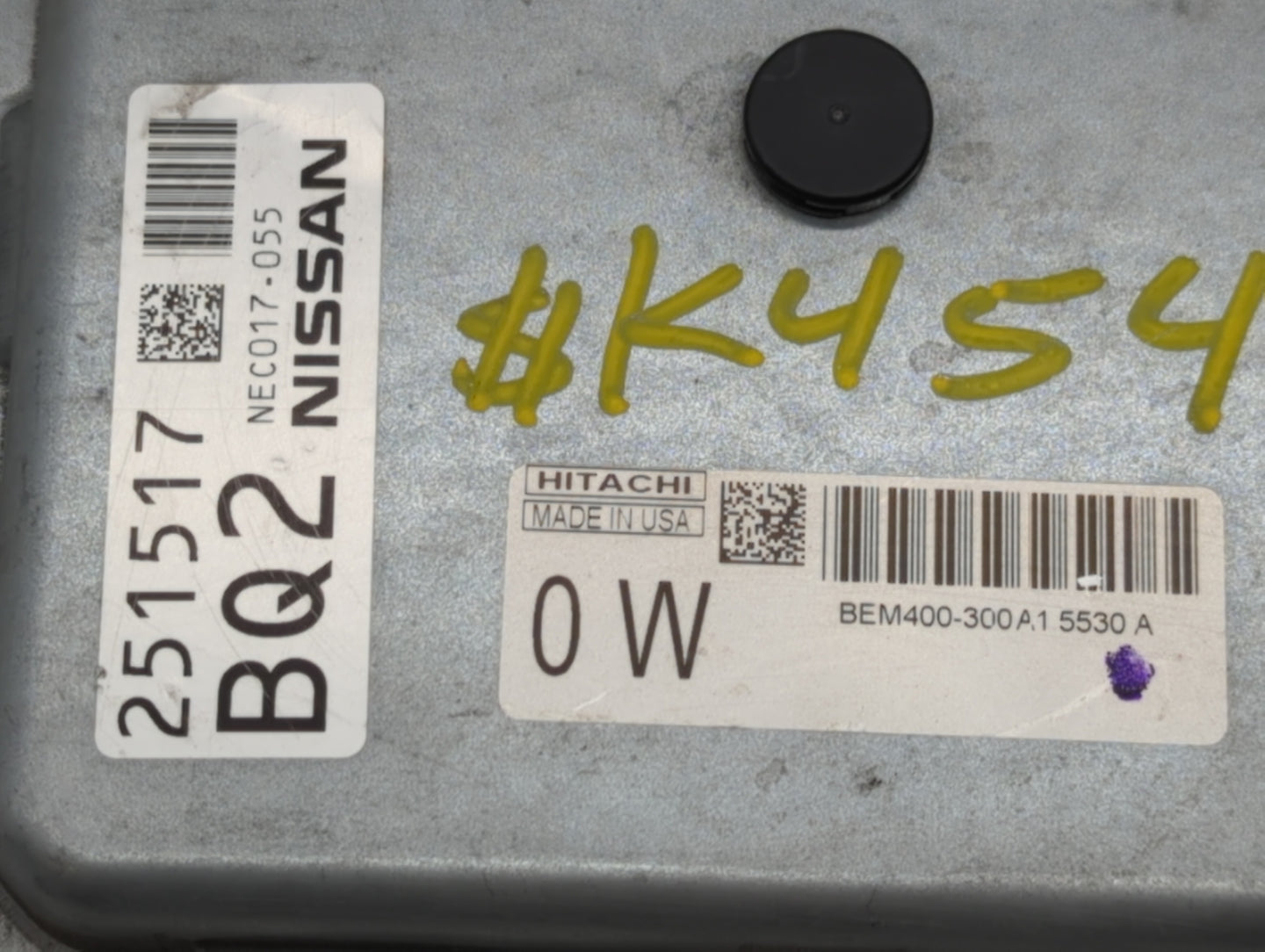2013-2015 Nissan Sentra PCM Engine Control Computer ECU ECM PCU OEM P/N:BEM0400-300 NEC006-621 Fits Fits 2013 2014 2015 OEM 