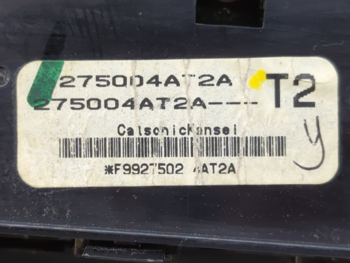 2015-2017 Nissan Sentra Climate Control Module Temperature AC/Heater Replacement P/N:275004AT2A Fits Fits 2015 2016 2017 OEM