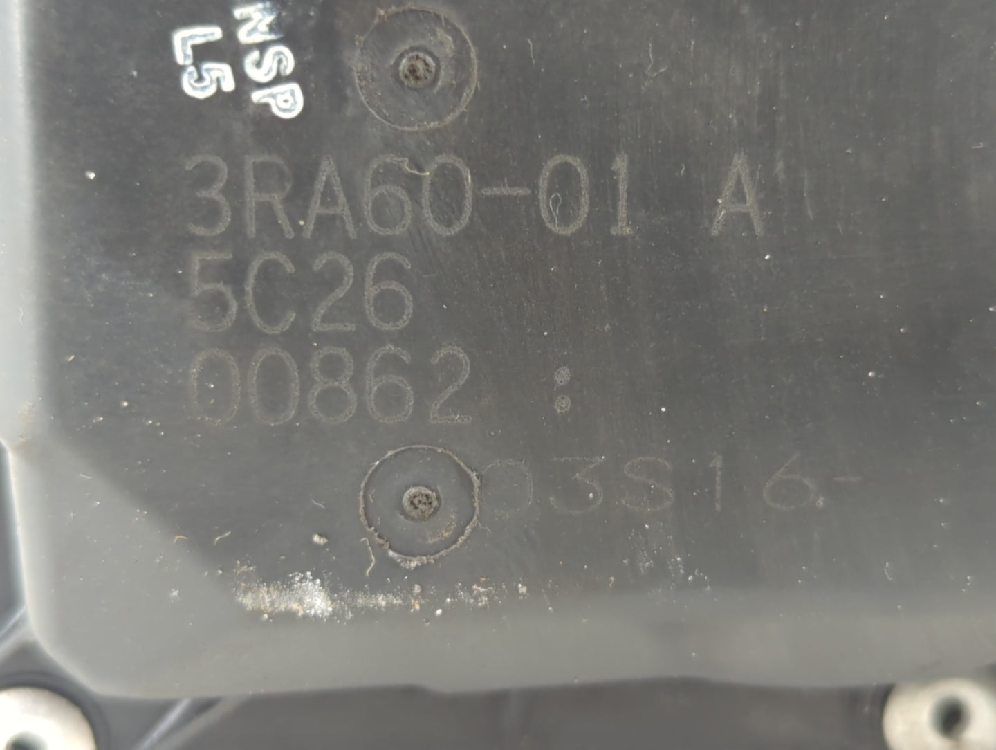 2013-2019 Nissan Sentra Throttle Body P/N:3RA60-01 A Fits Fits 2013 2014 2015 2016 2017 2018 2019 OEM Used Auto Parts - Oemu