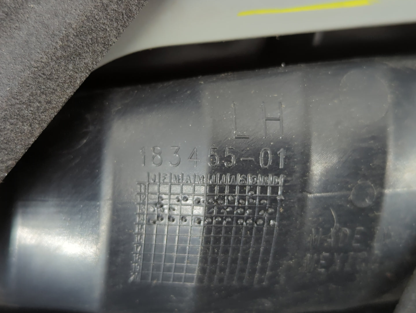 2013-2015 Nissan Sentra Tail Light Assembly Driver Left OEM P/N:183455-01 Fits Fits 2013 2014 2015 OEM Used Auto Parts - Oem