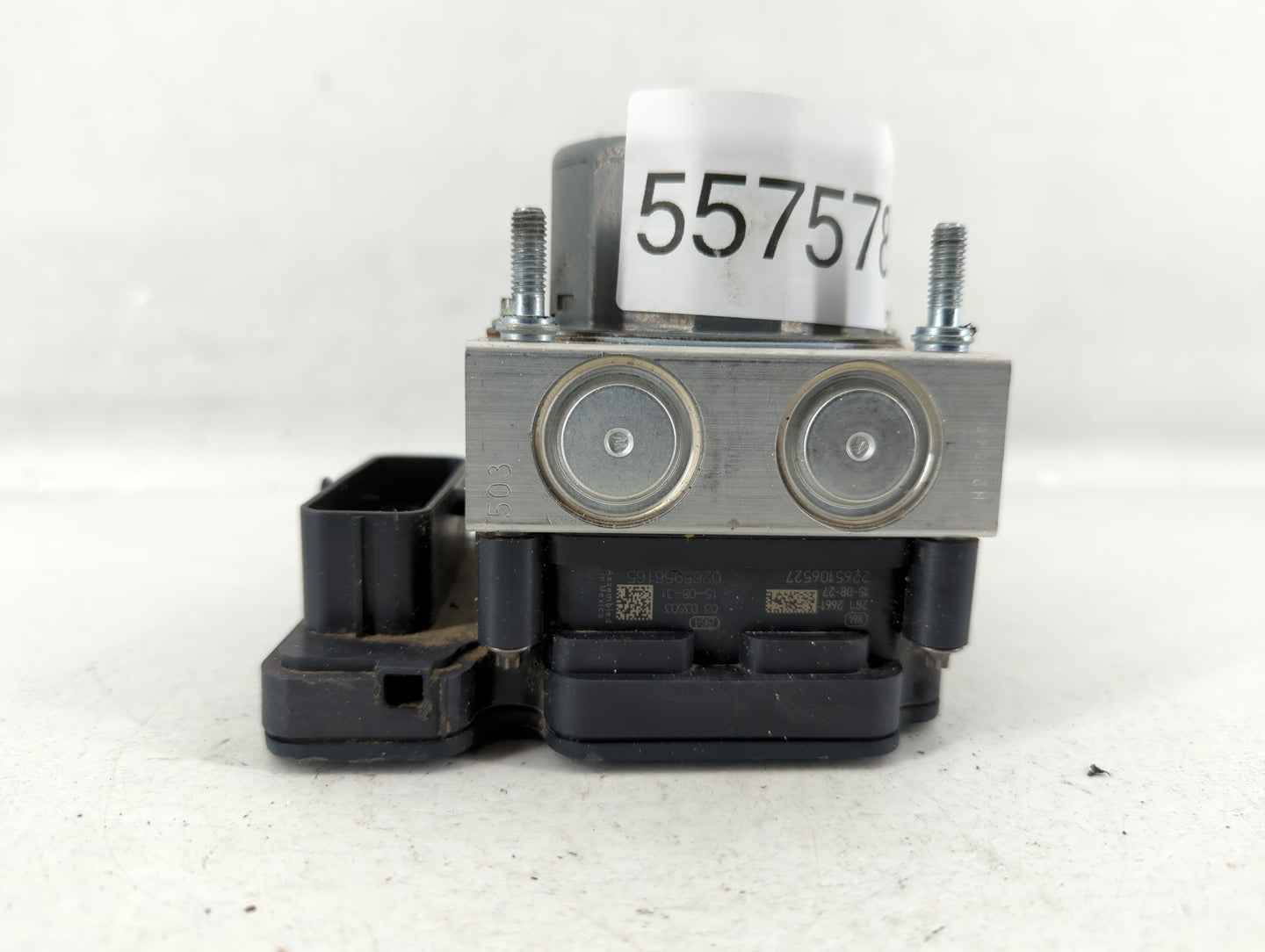 2015 Nissan Sentra ABS Pump Control Module Replacement P/N:47660 9AN0A Fits OEM Used Auto Parts - Oemusedautoparts1.com