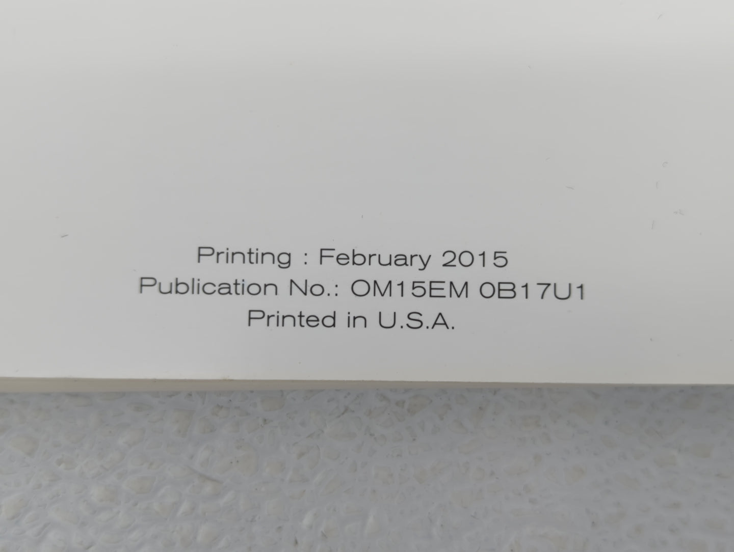 2015 Nissan Sentra Owners Manual Book Guide OEM Used Auto Parts - Oemusedautoparts1.com