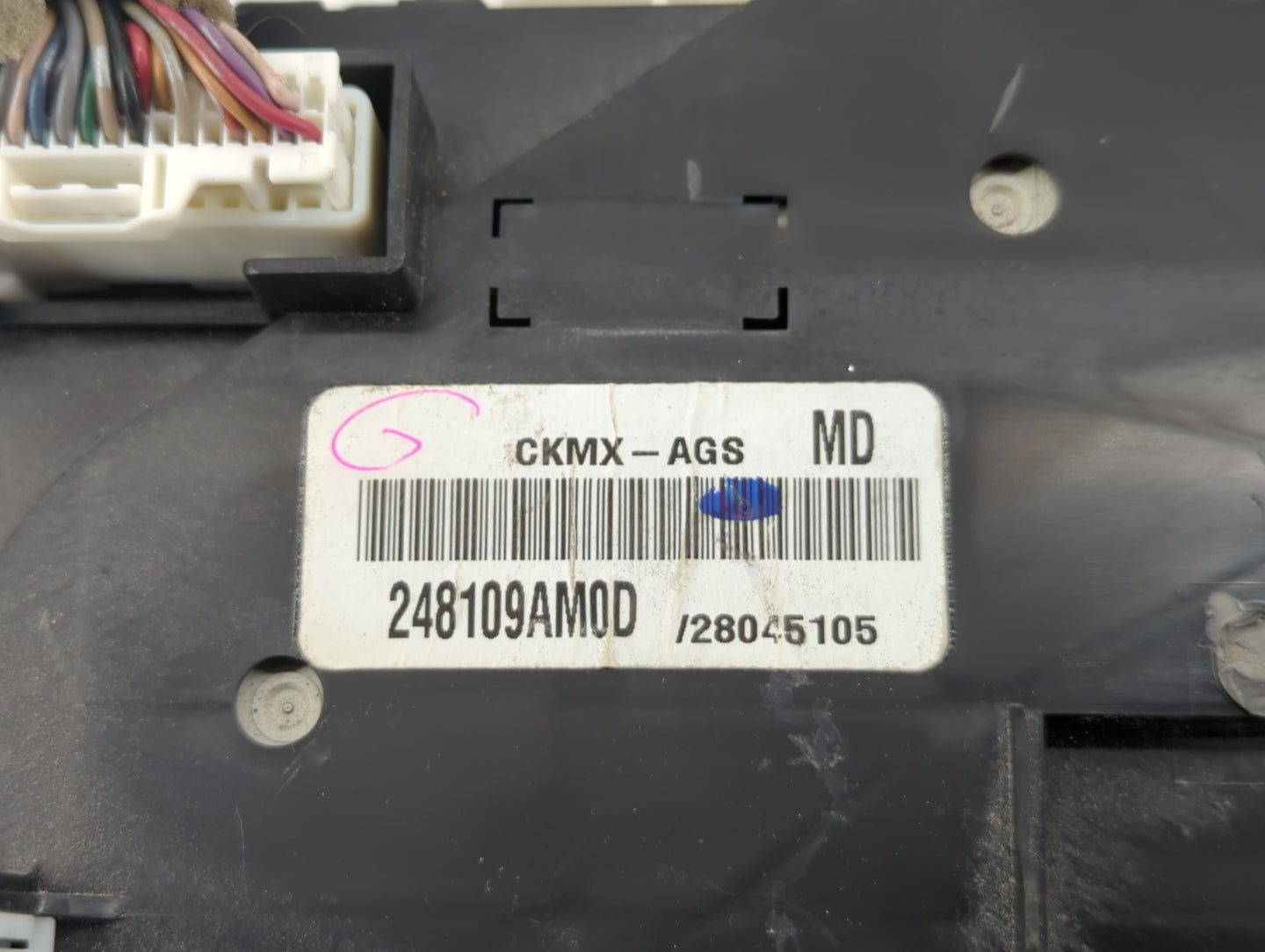 2014-2015 Nissan Sentra Instrument Cluster Speedometer Gauges P/N:248109AM0D Fits Fits 2014 2015 OEM Used Auto Parts - Oemus