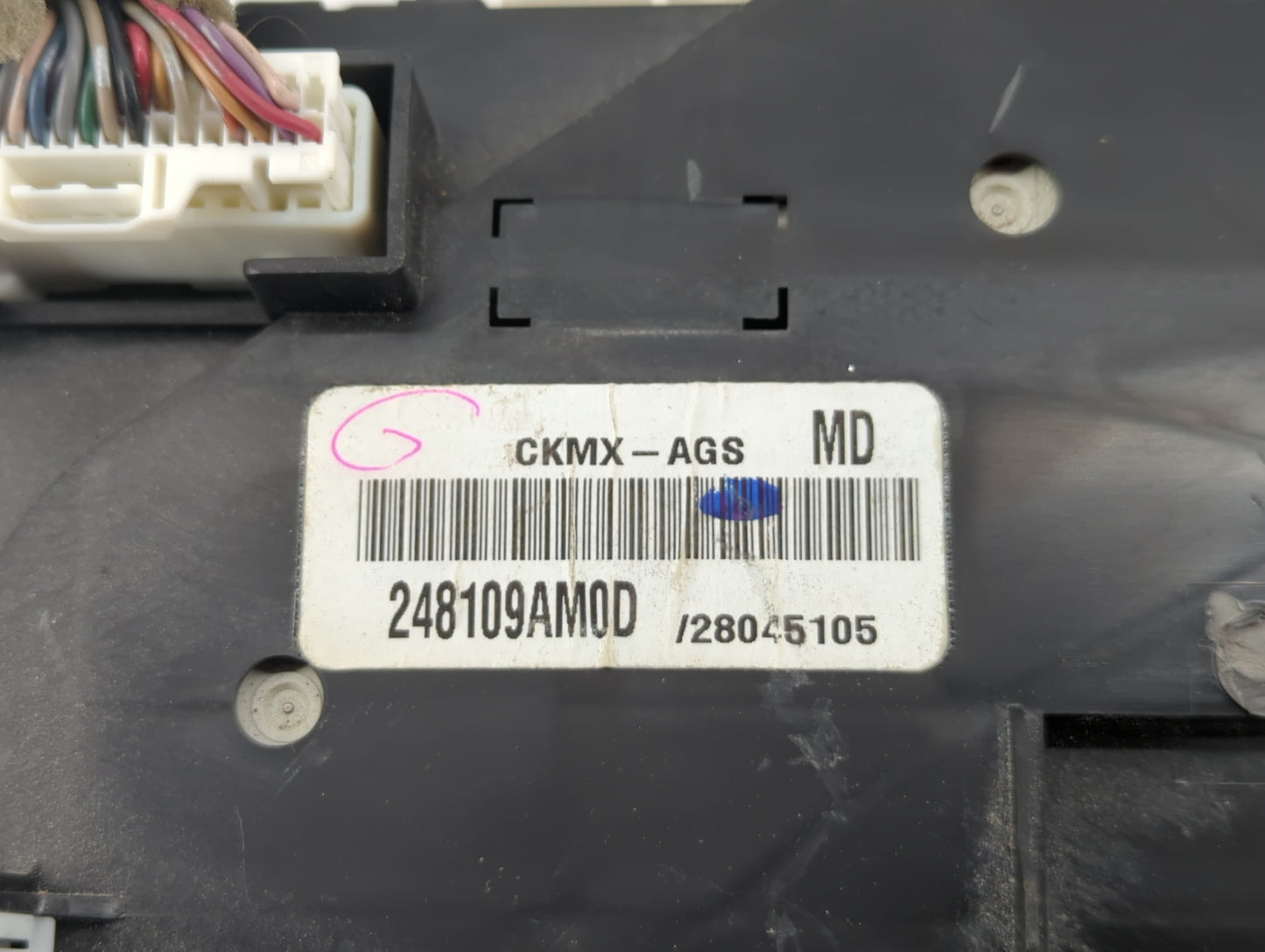 2014-2015 Nissan Sentra Instrument Cluster Speedometer Gauges P/N:248109AM0D Fits Fits 2014 2015 OEM Used Auto Parts - Oemus