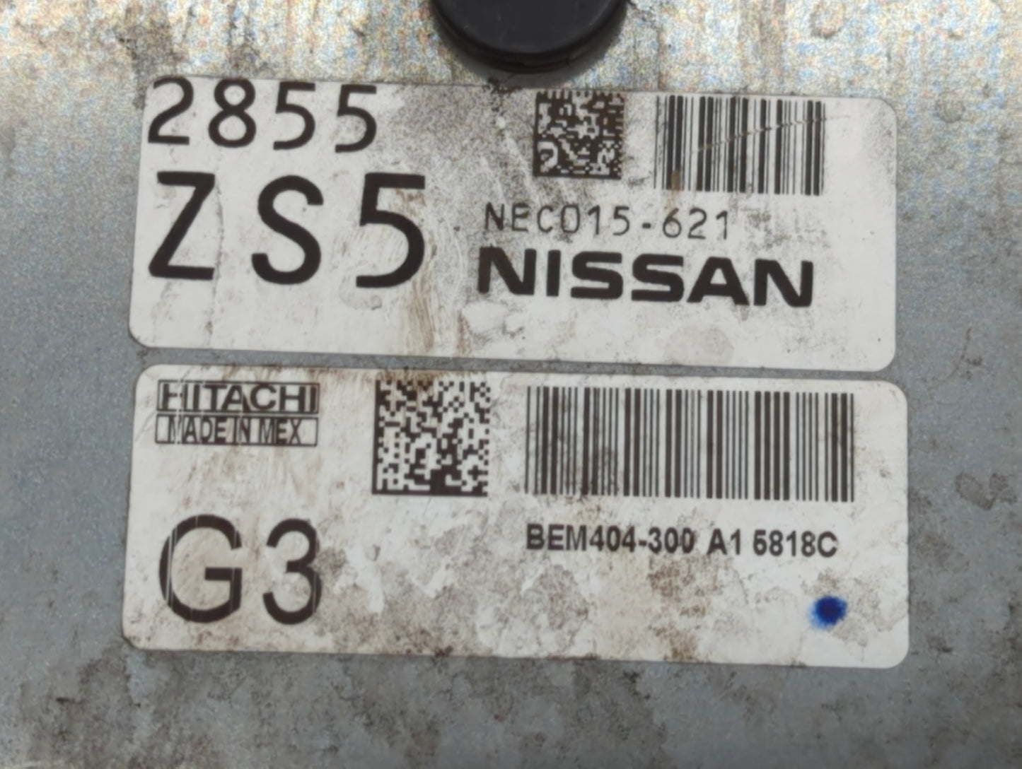 2013-2015 Nissan Sentra PCM Engine Control Computer ECU ECM PCU OEM P/N:NEC015-621 NEC006-625 Fits Fits 2013 2014 2015 OEM U