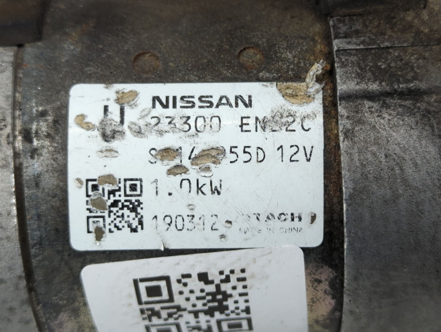 2013-2019 Nissan Sentra Car Starter Motor Solenoid OEM P/N:23300 EN22B Fits Fits 2013 2014 2015 2016 2017 2018 2019 2020 OEM
