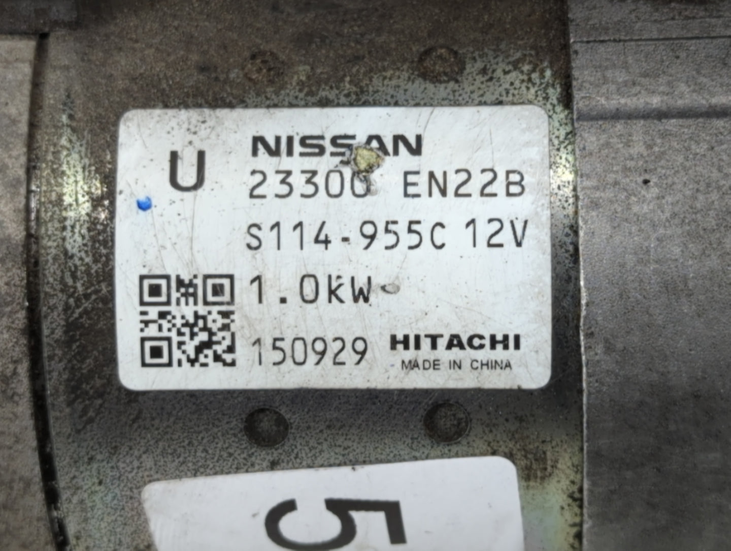 2013-2019 Nissan Sentra Car Starter Motor Solenoid OEM P/N:23300 EN22B Fits Fits 2013 2014 2015 2016 2017 2018 2019 2020 OEM