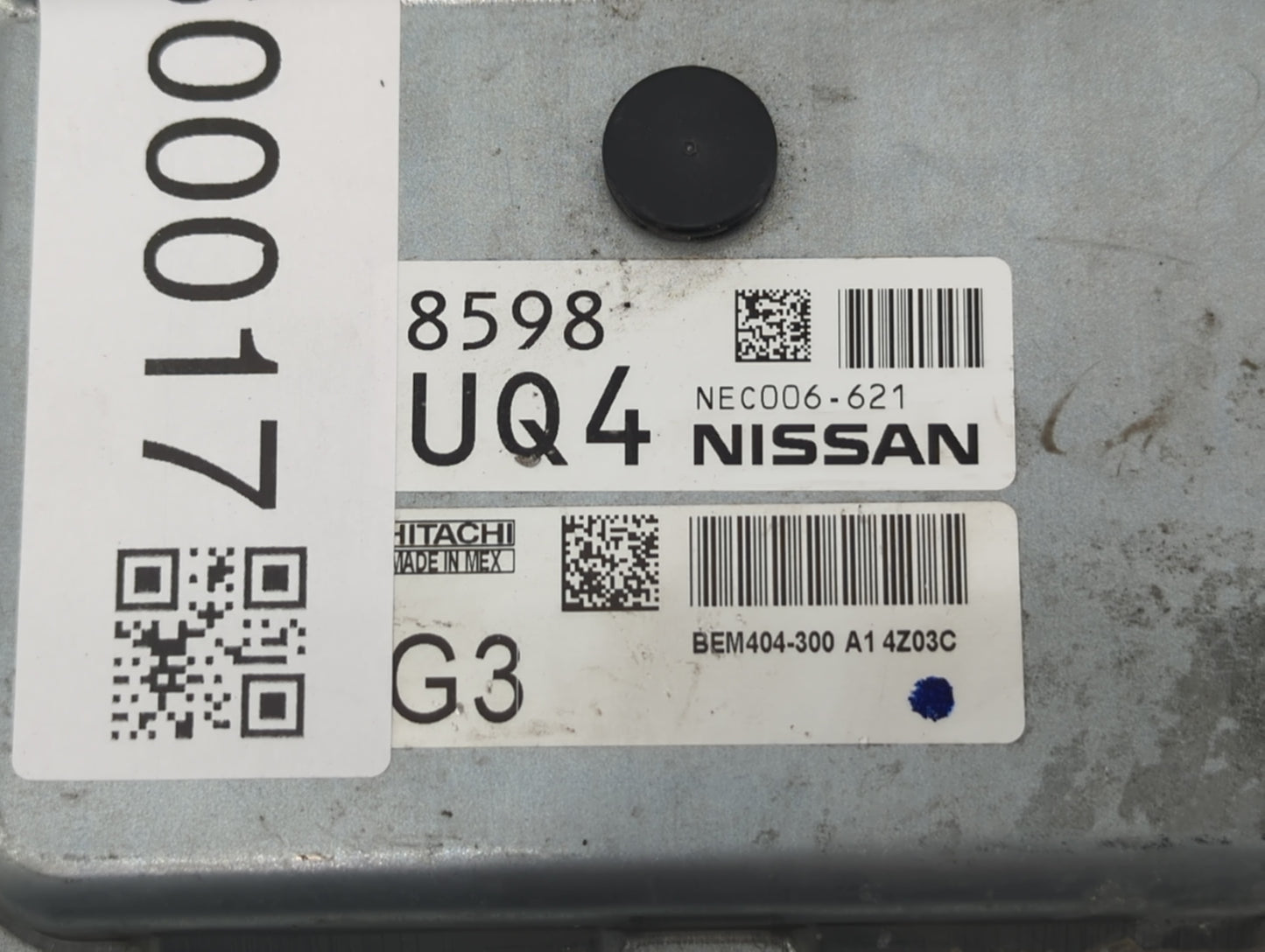 2013-2015 Nissan Sentra PCM Engine Control Computer ECU ECM PCU OEM P/N:NEC015-619 Fits Fits 2013 2014 2015 OEM Used Auto Pa
